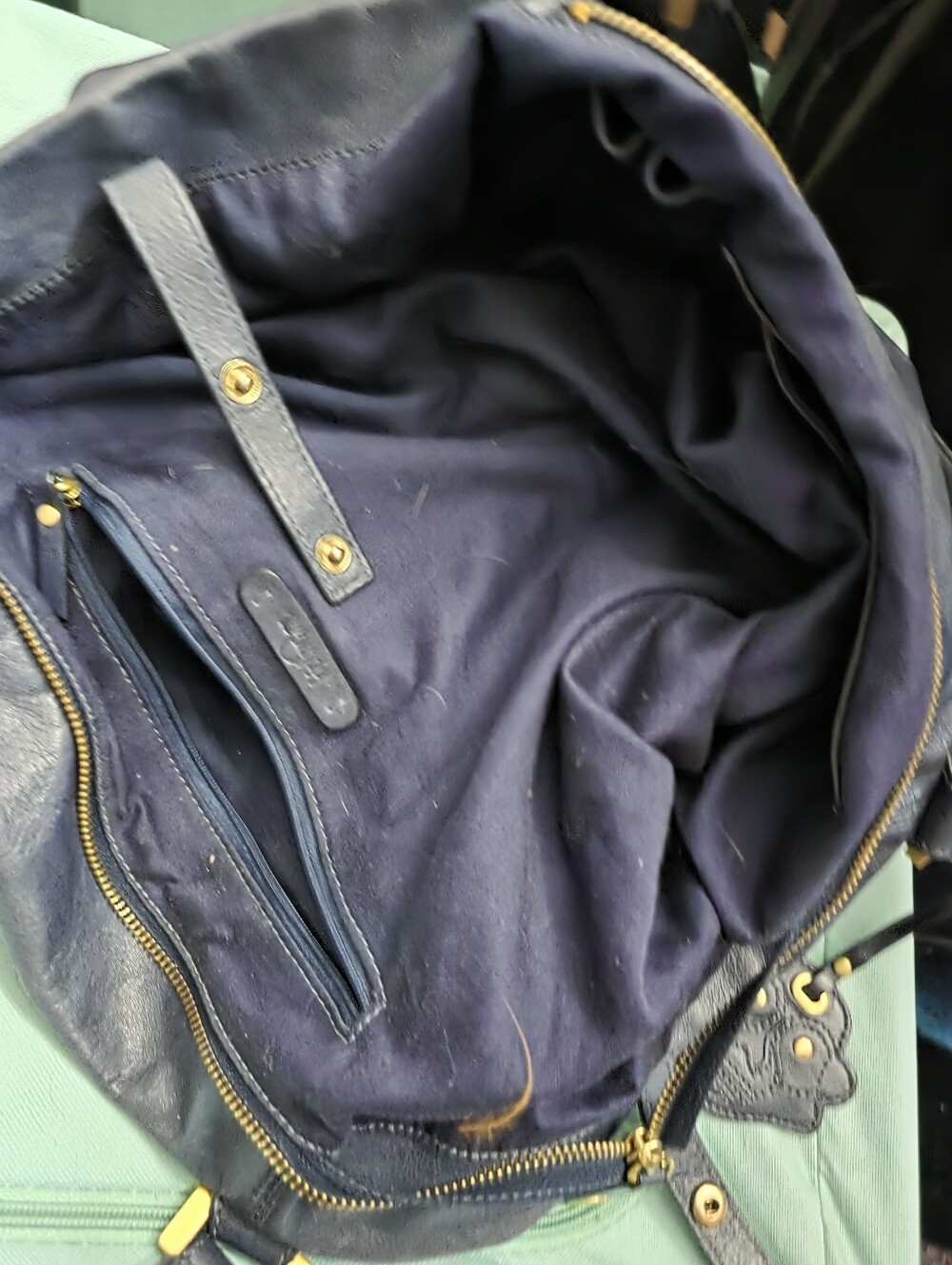 Kipling Purple Shoulder Bag - Picture 10 of 14